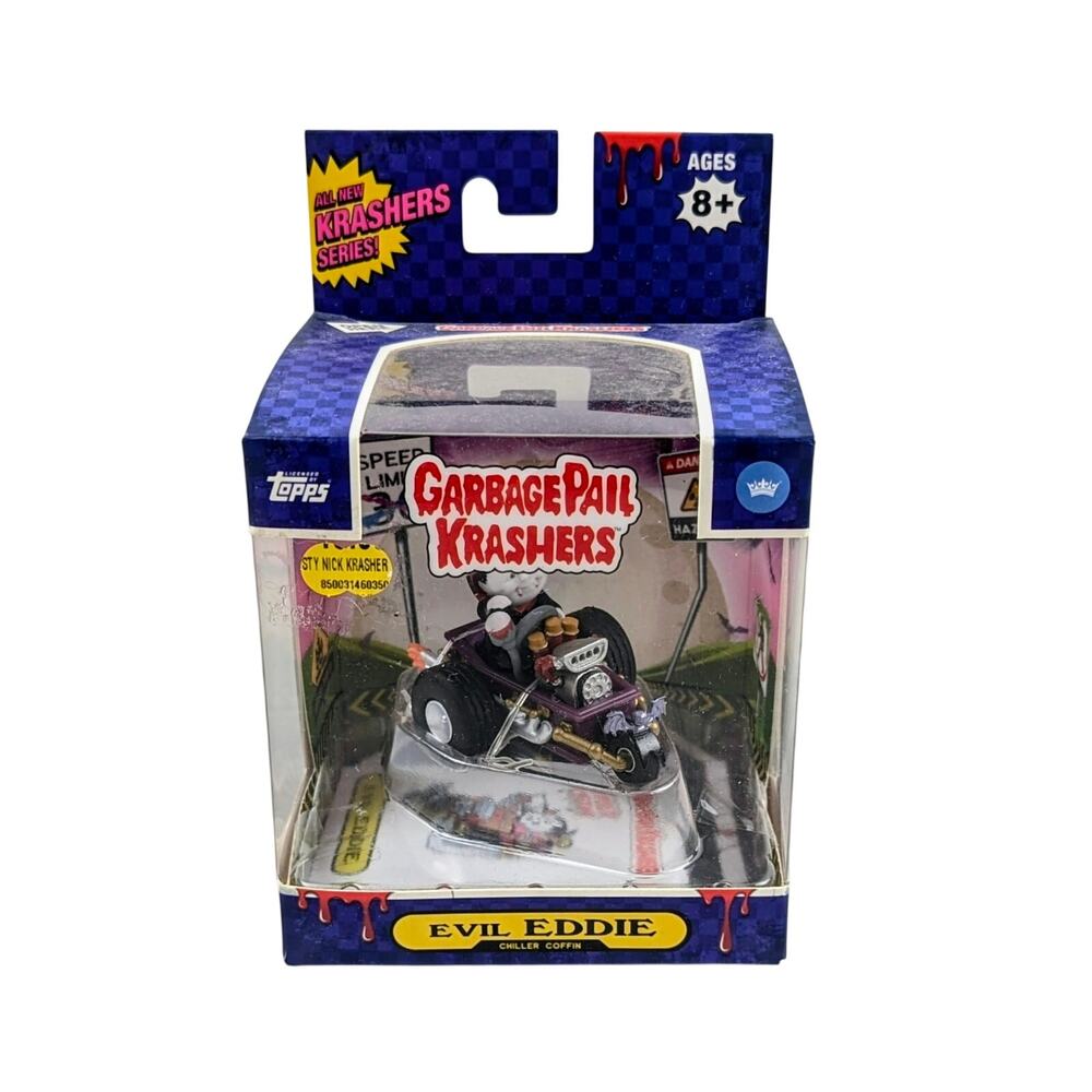 Garbage Pail Kids Krashers Evil Eddie Chiller Coffin Sealed GPK Topps